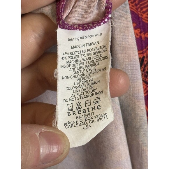 Prana Women’s S Quinn Dress Sleeveless Knee Length Built In Bra Dress - Picture 11 of 11